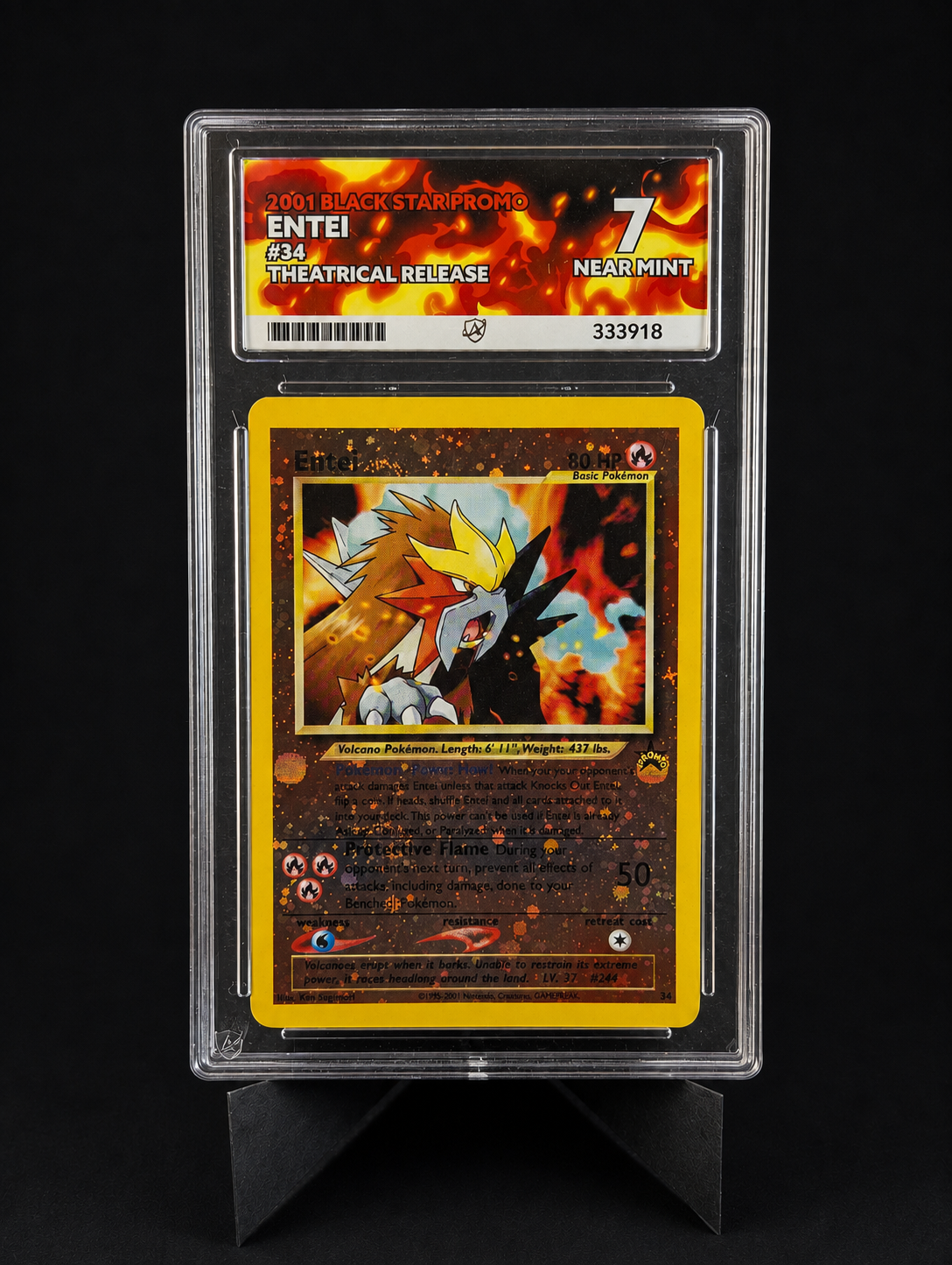 Entei 34 – ACE 7 – Wizards Black Star Promo