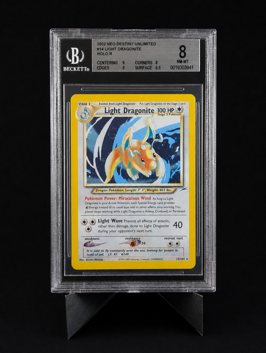 Light Dragonite 14/105 – BGS 8 – Neo Destiny Unlimited