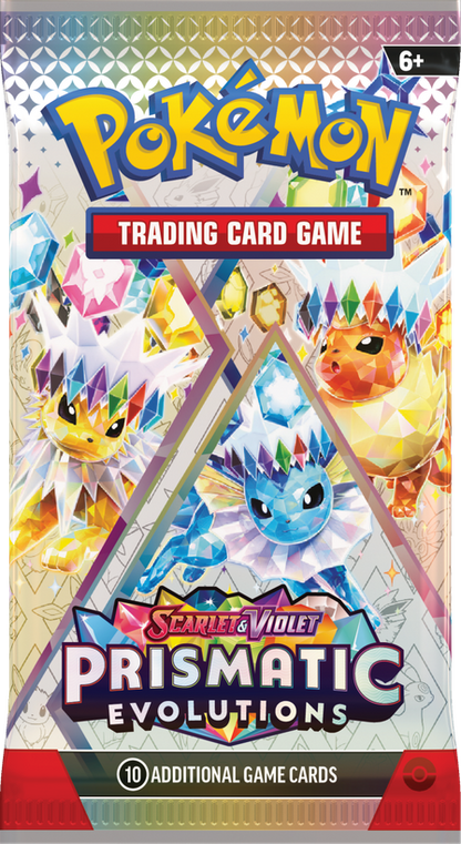 Pokémon TCG: Prismatic Evolutions Booster Pack – English